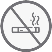 Non smoking rooms